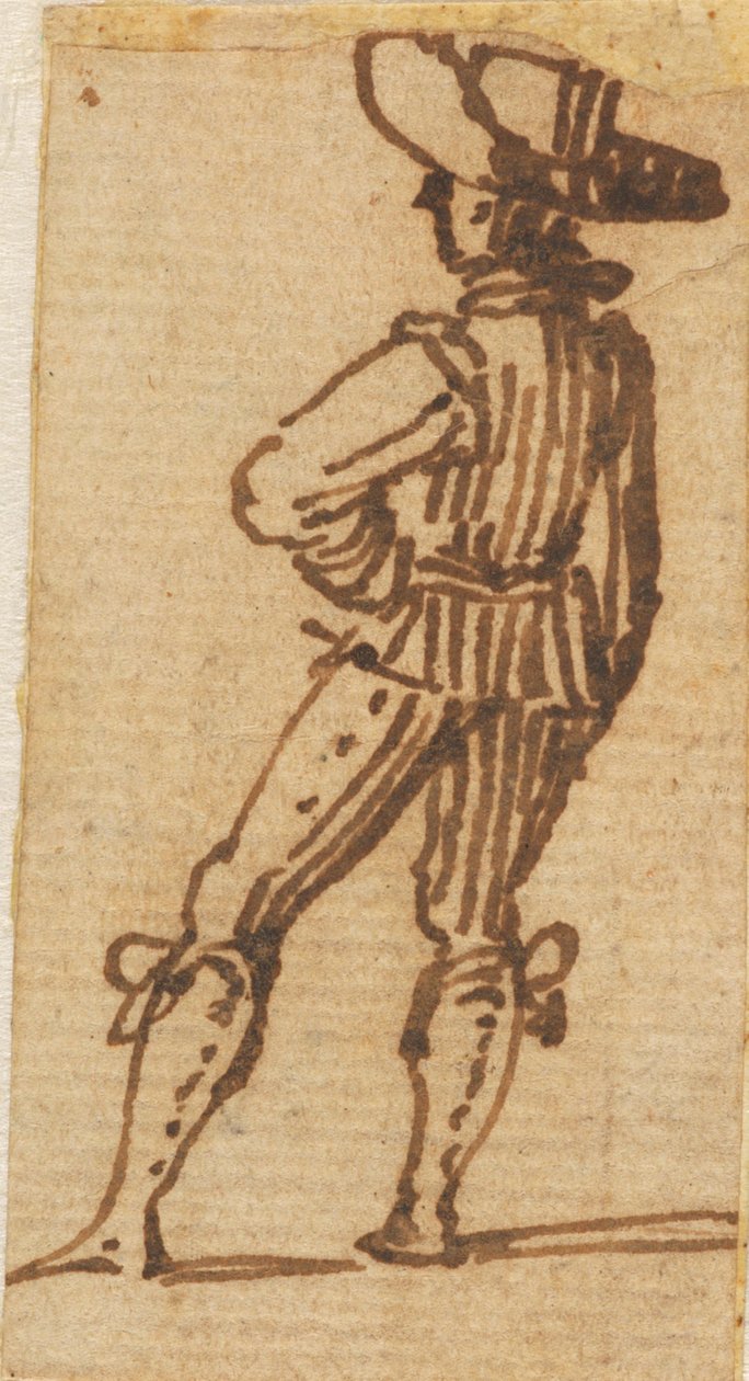 Staande man door Jacques Callot