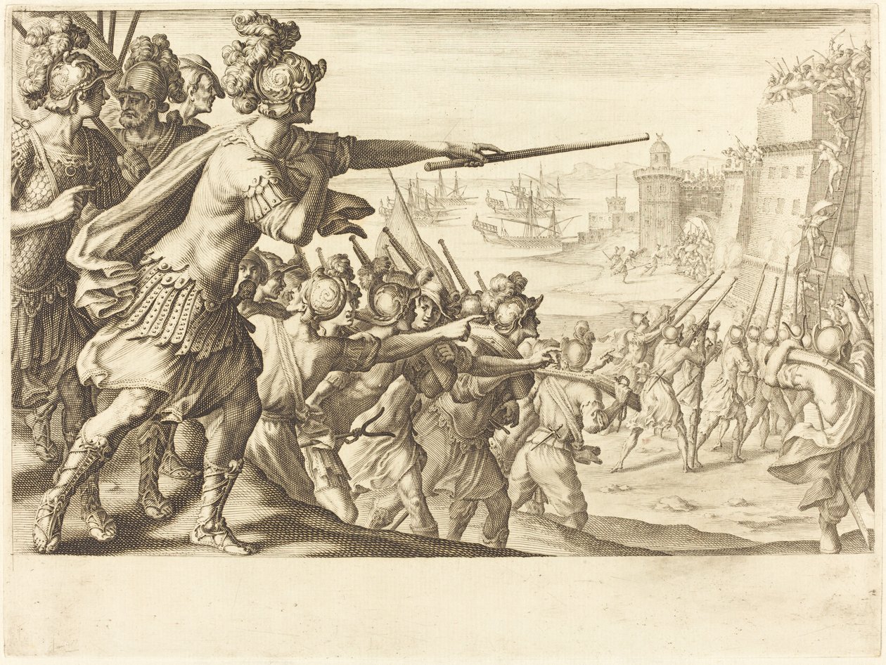Inname van Bone door Jacques Callot