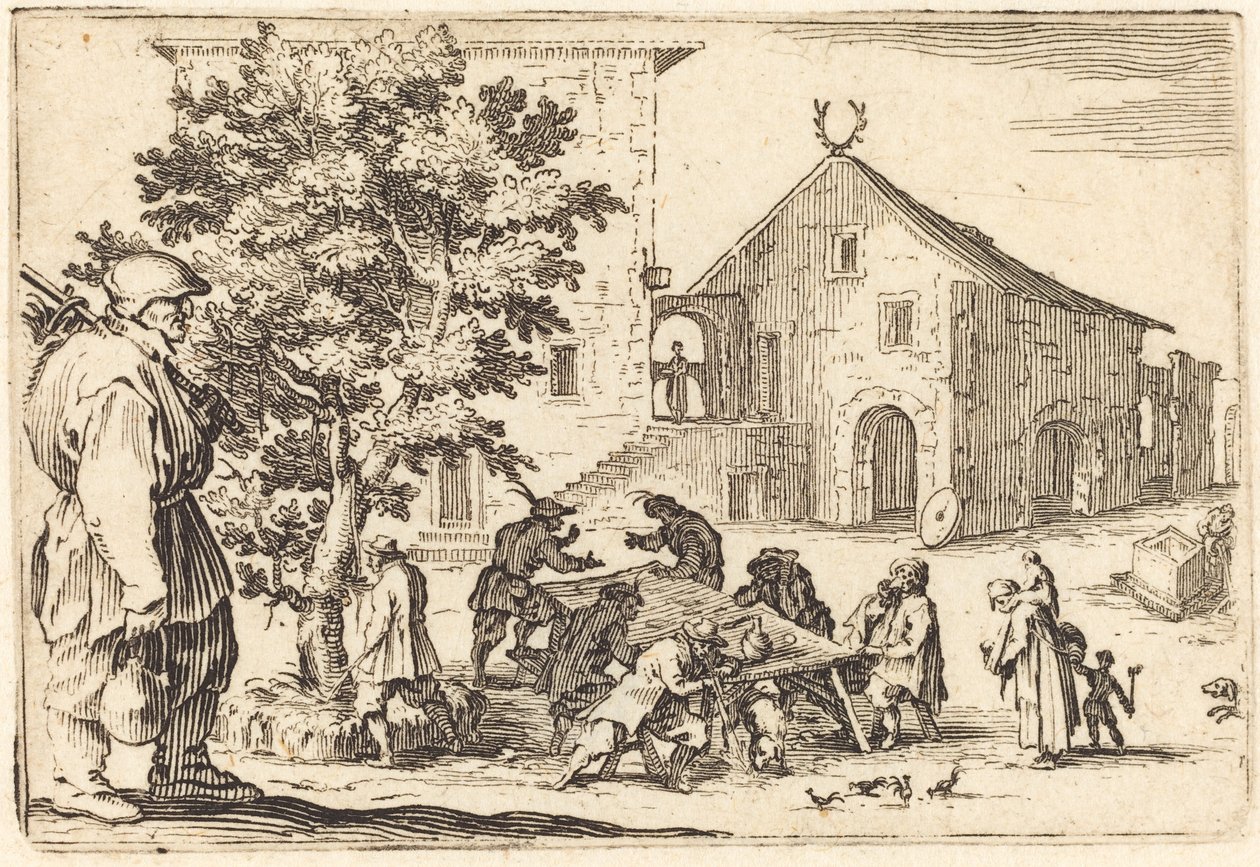 Taveerne door Jacques Callot