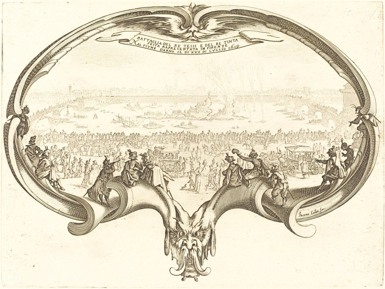 De Waaier door Jacques Callot
