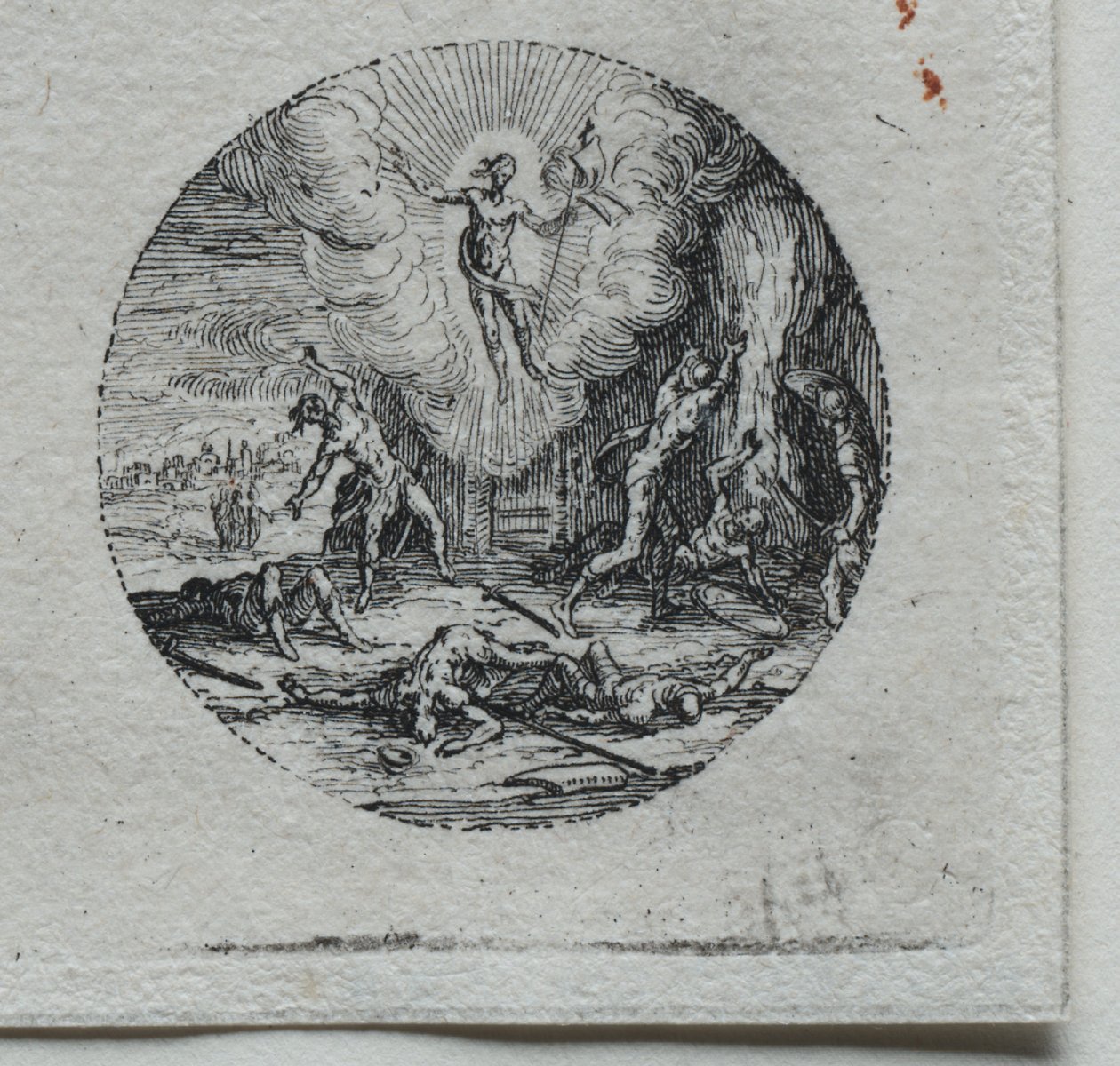 De Mysteriën van de Passie: De Transfiguratie door Jacques Callot