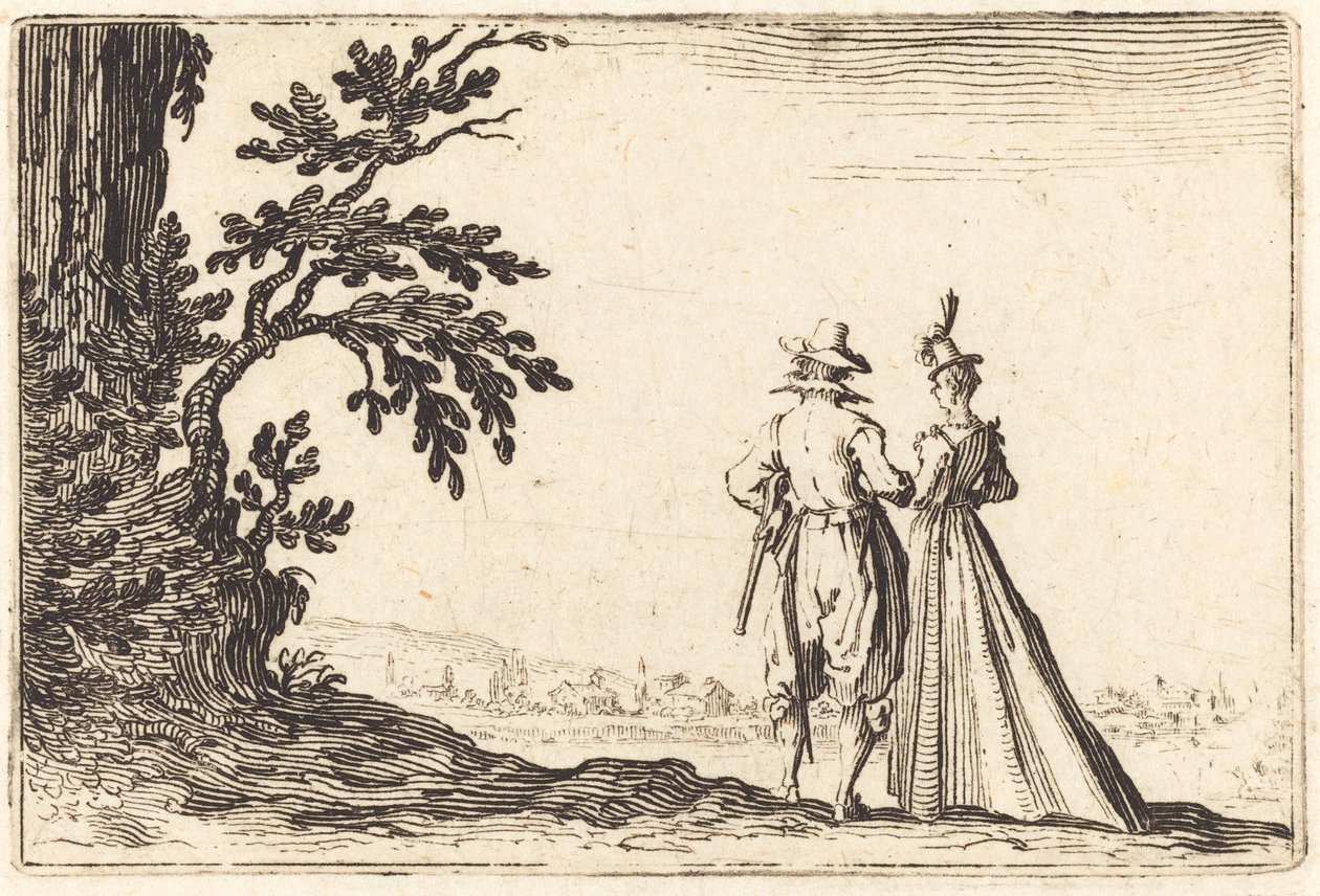 De Promenade door Jacques Callot