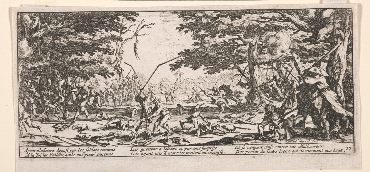De Wraak van de Boeren door Jacques Callot