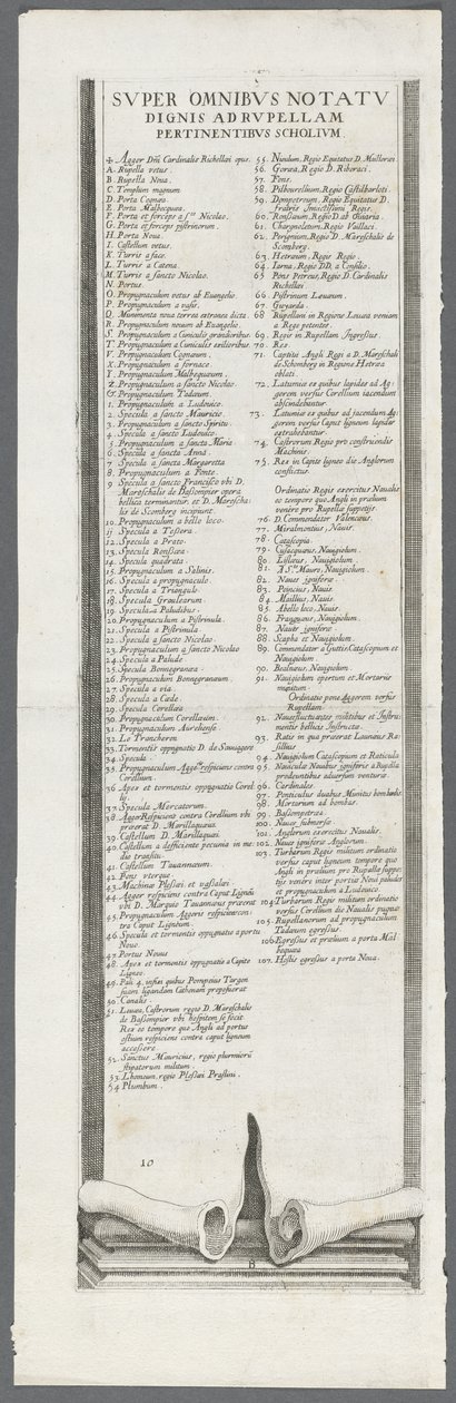 Het beleg van La Rochelle: plaat 13 door Jacques Callot