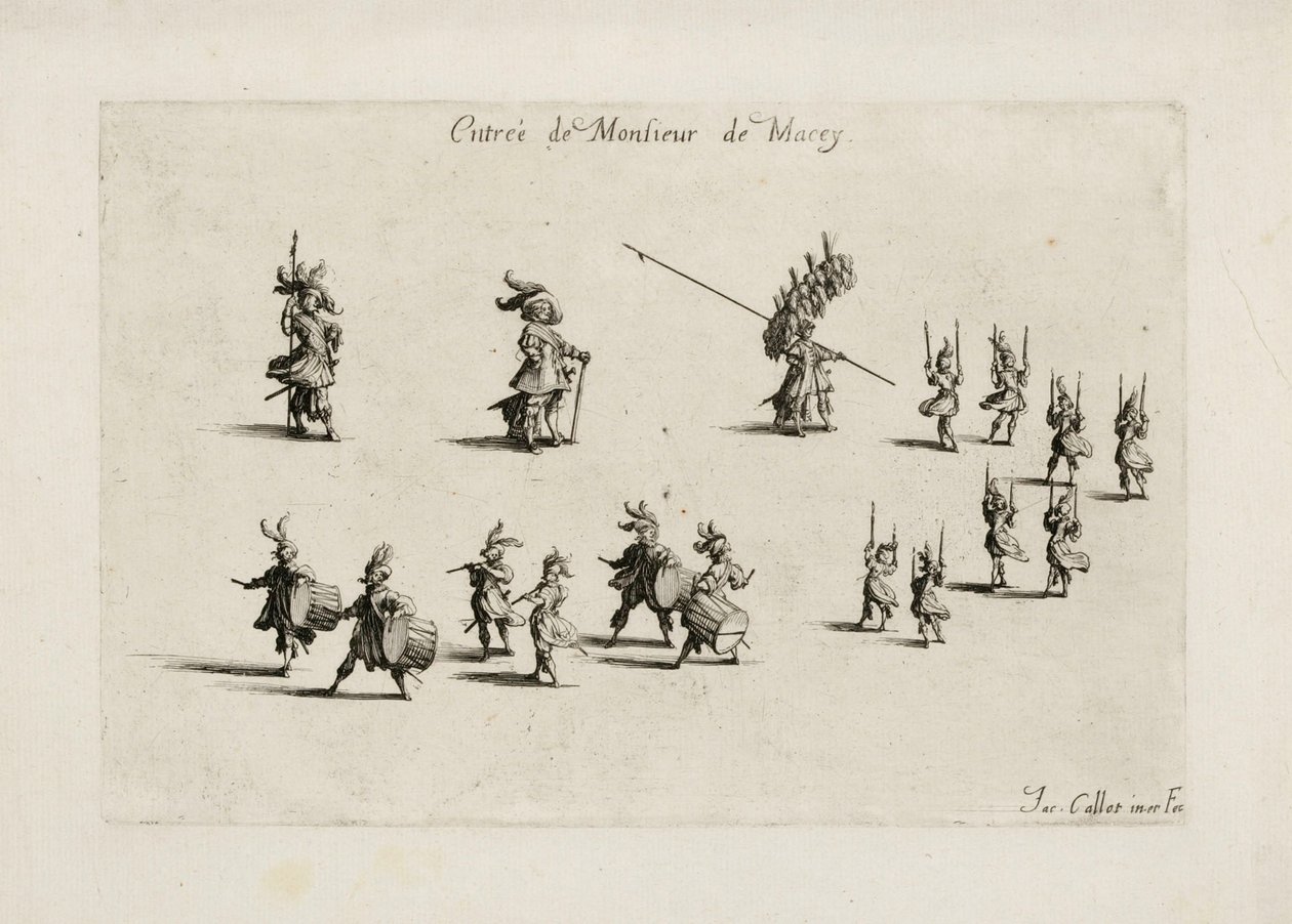 Zonder titel door Jacques Callot