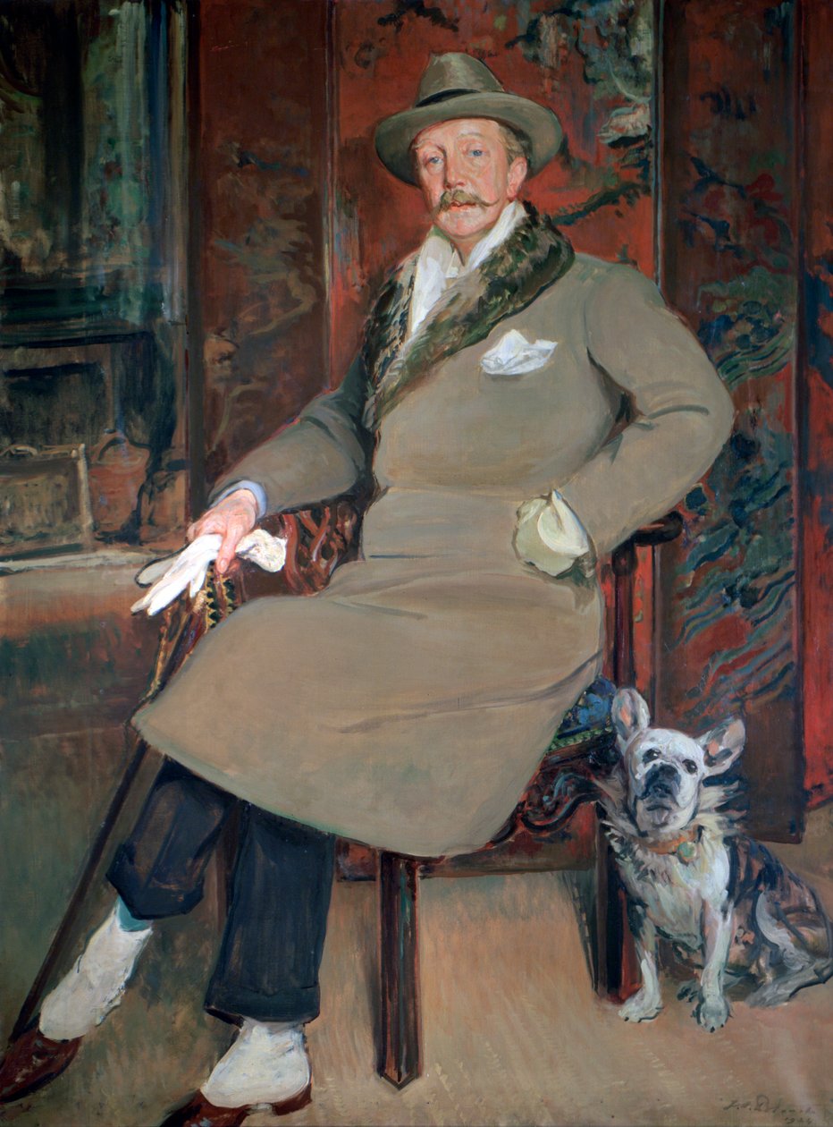 Paul Ernest Boniface de Graaf de Castellane, 1924 door Jacques Emile Blanche
