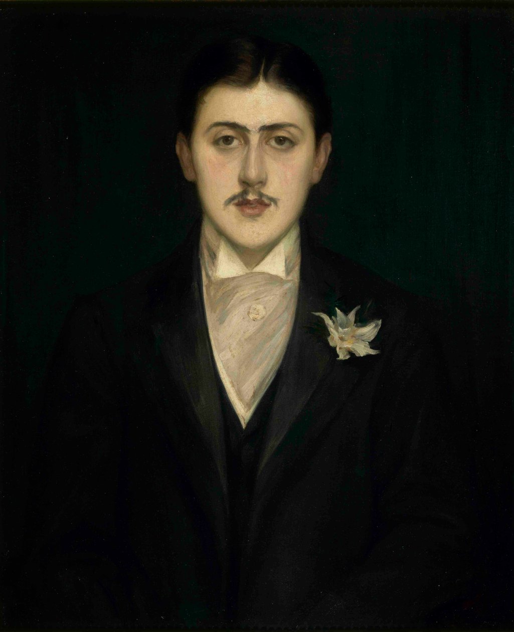 Portret van Marcel Proust, 1892 door Jacques-Emile Blanche