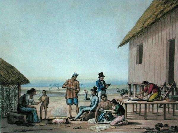 Agagna, Guam: Huishoudelijke activiteiten, uit 