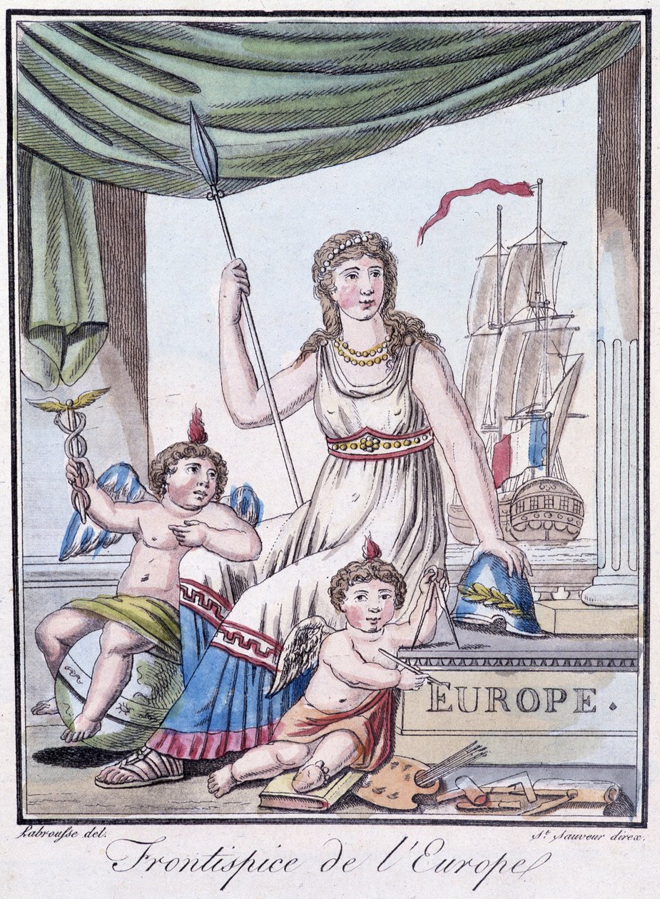 Encyclopédie des voyages, door Grasset St Sauveur, Parijs, ed. Daroy door Jacques Grasset de Saint Sauveur