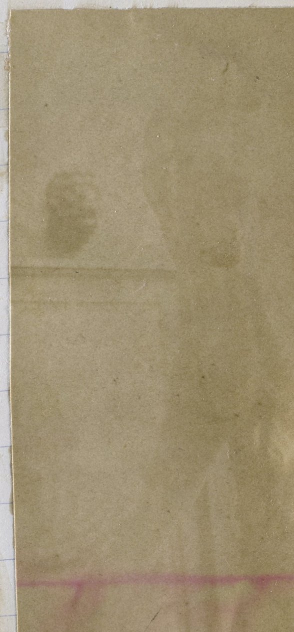 Studie van een mannelijk naaktmodel, rechtop staand en schuin van achter gezien, in het atelier van Jacques de Lalaing door Jacques Lalaing (attributed to)