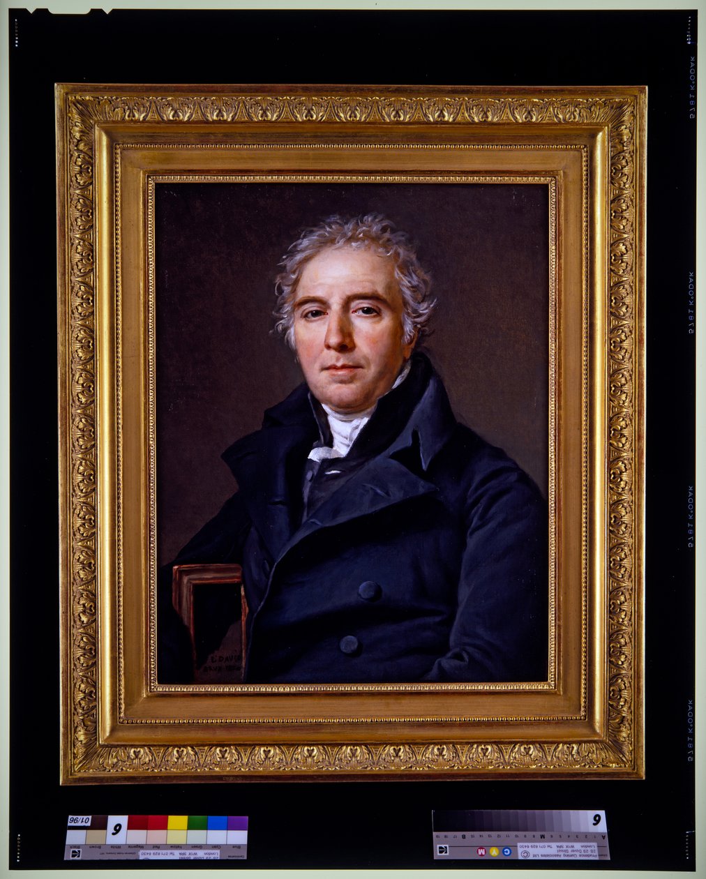 Een portret van D.V. Ramel de Nogaret door Jacques Louis David