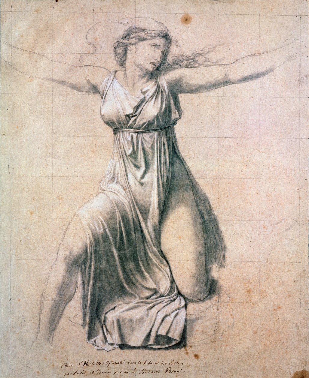 Hersilia, 1795-1798 door Jacques Louis David