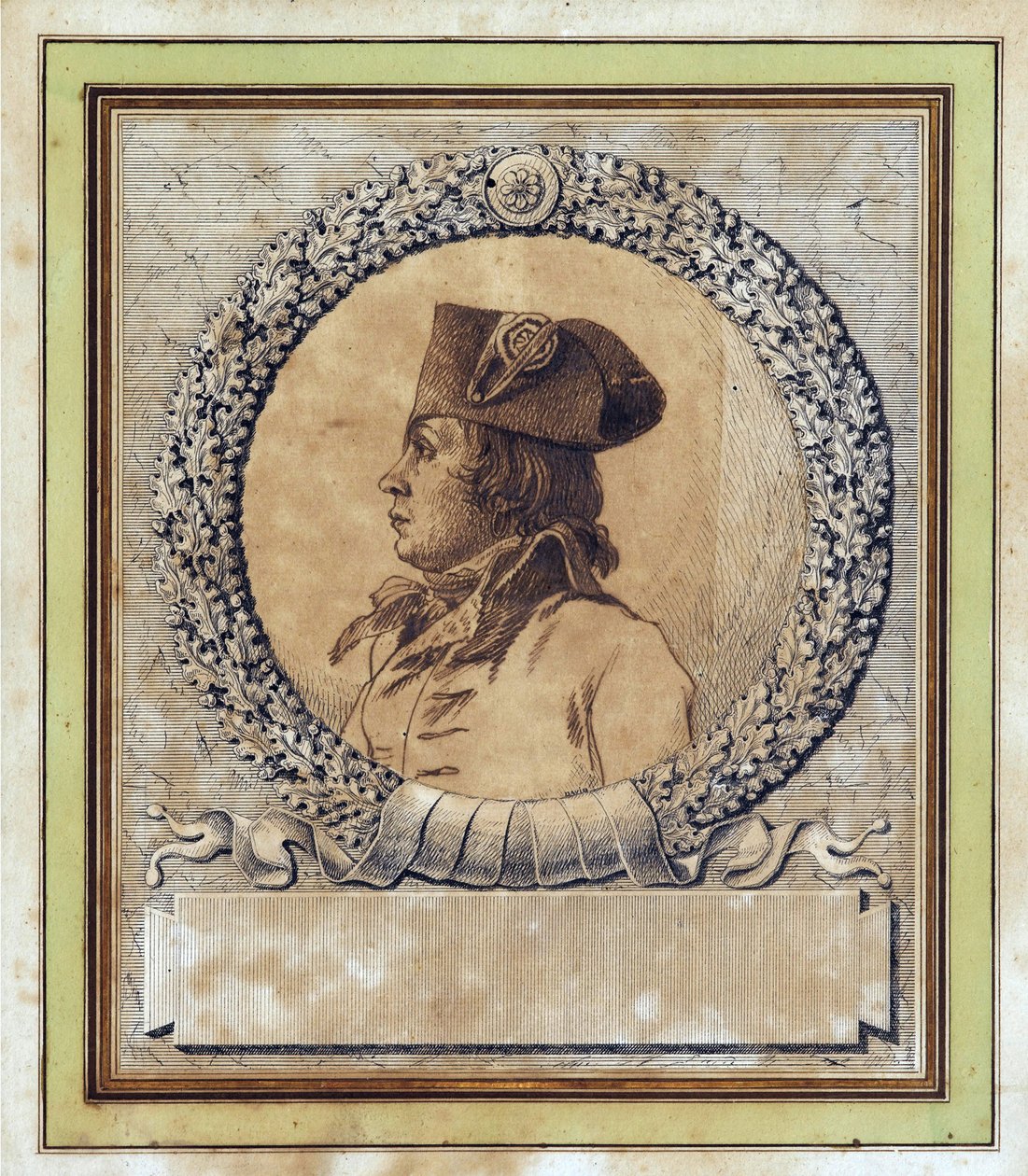 Portret van Philippe-François-Joseph Le Bas (1764-1794) door Jacques Louis David (ca. 1793) door Jacques Louis David