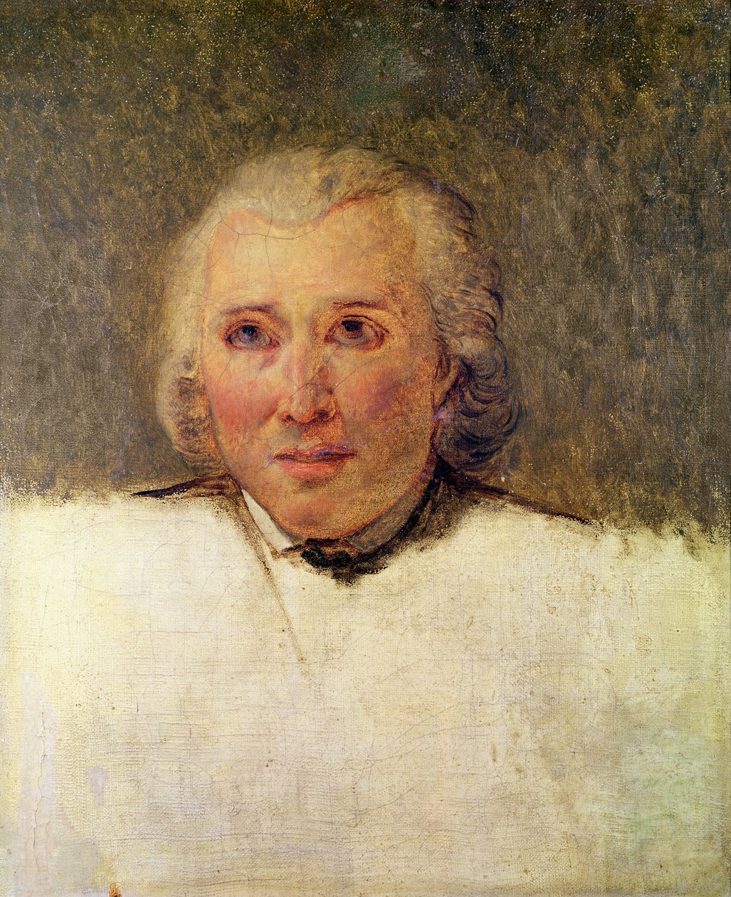 Portret van Henri Gregoire (1750-1831) studie voor de Eed op de Kaatsbaan, 1791 door Jacques Louis David