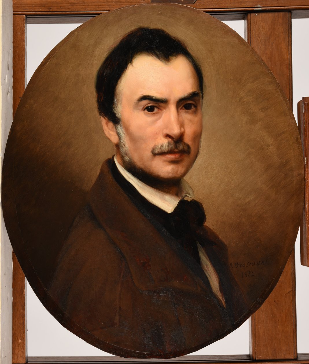 Zelfportret door Jacques Raymond Brascassat