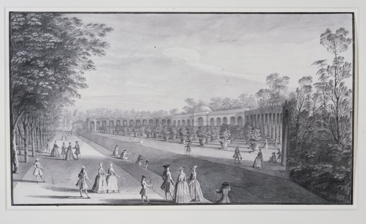 Oranjerie en ha-ha, Lord Burlington
