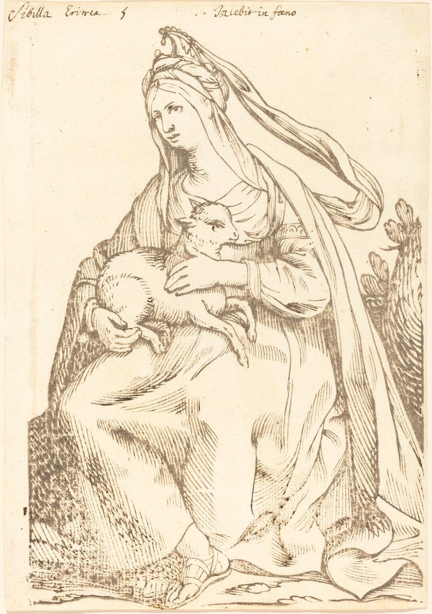 Sibylla Erythraea door Jacques Stella