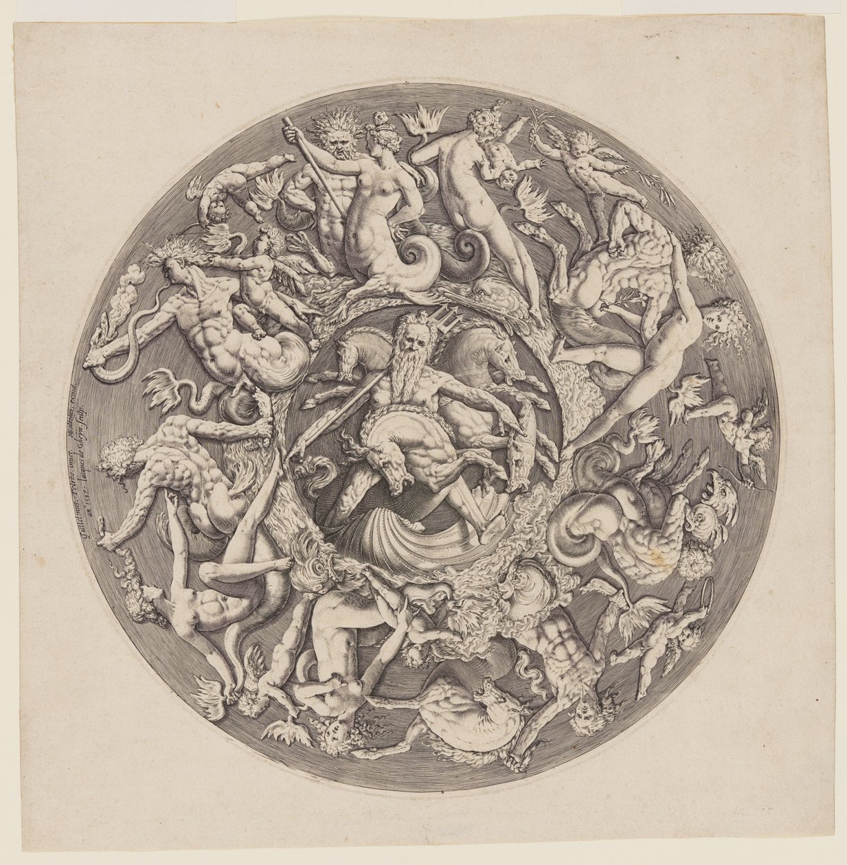 Koninkrijk van Neptunus door Jacques de Gheyn II