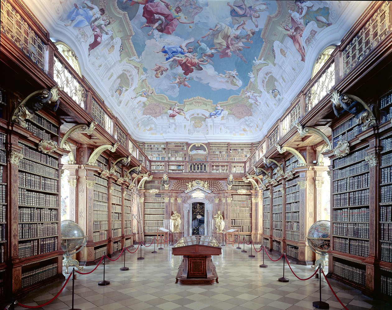 De Bibliotheek door Jakob Prandtauer
