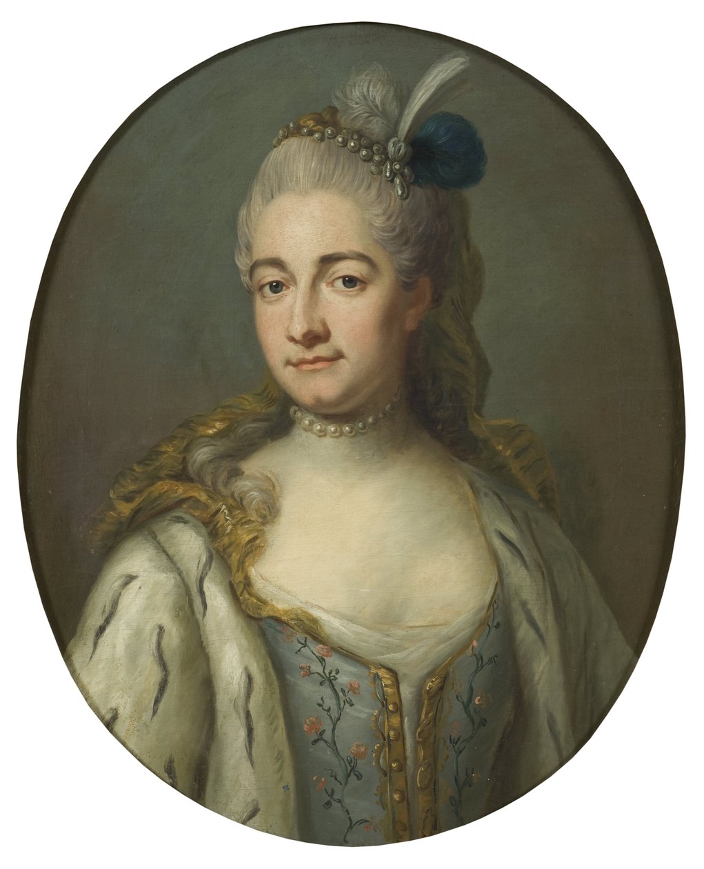 Portret van gravin Hedvig Catharina De la Gardie (1695-1745) door Jakob Björk