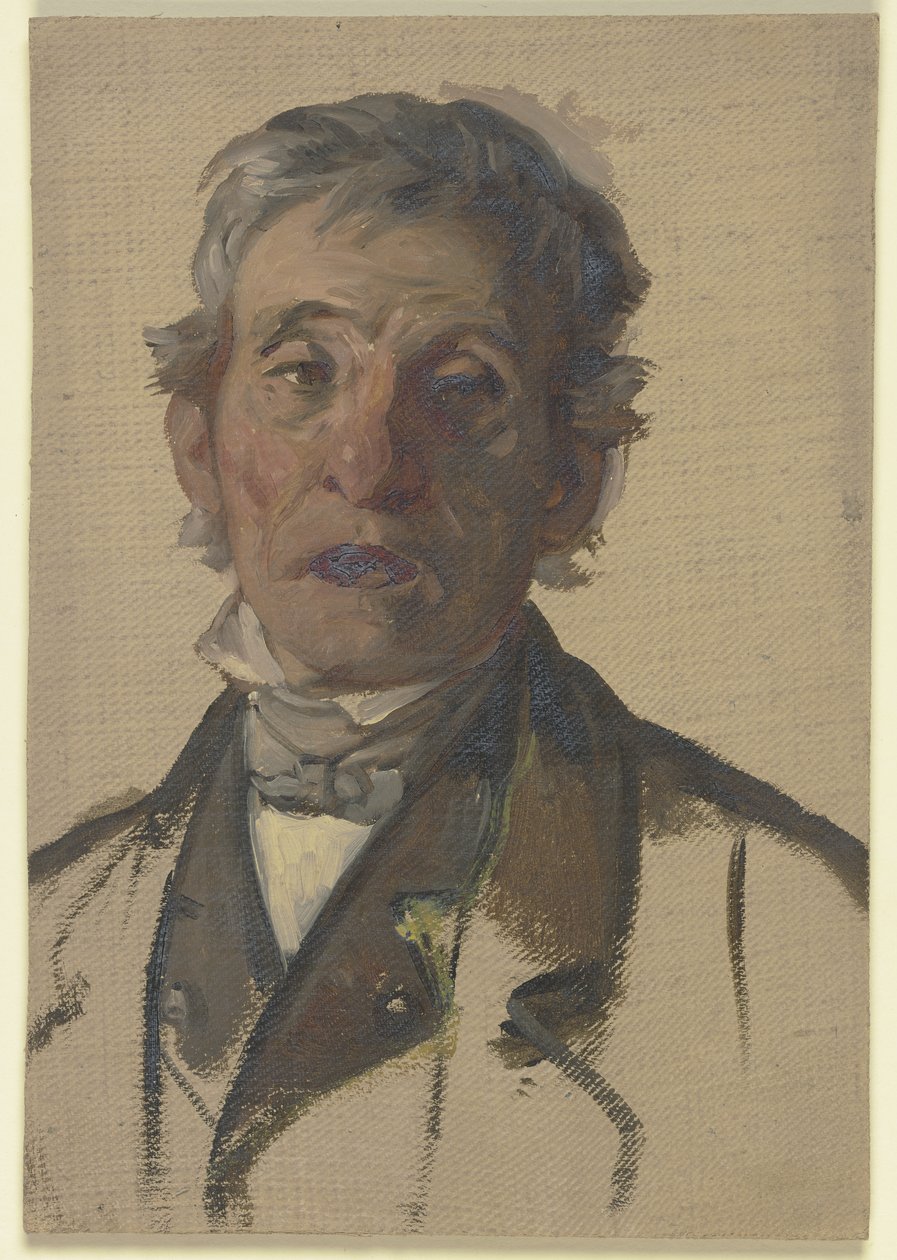Oude boer door Jakob Becker
