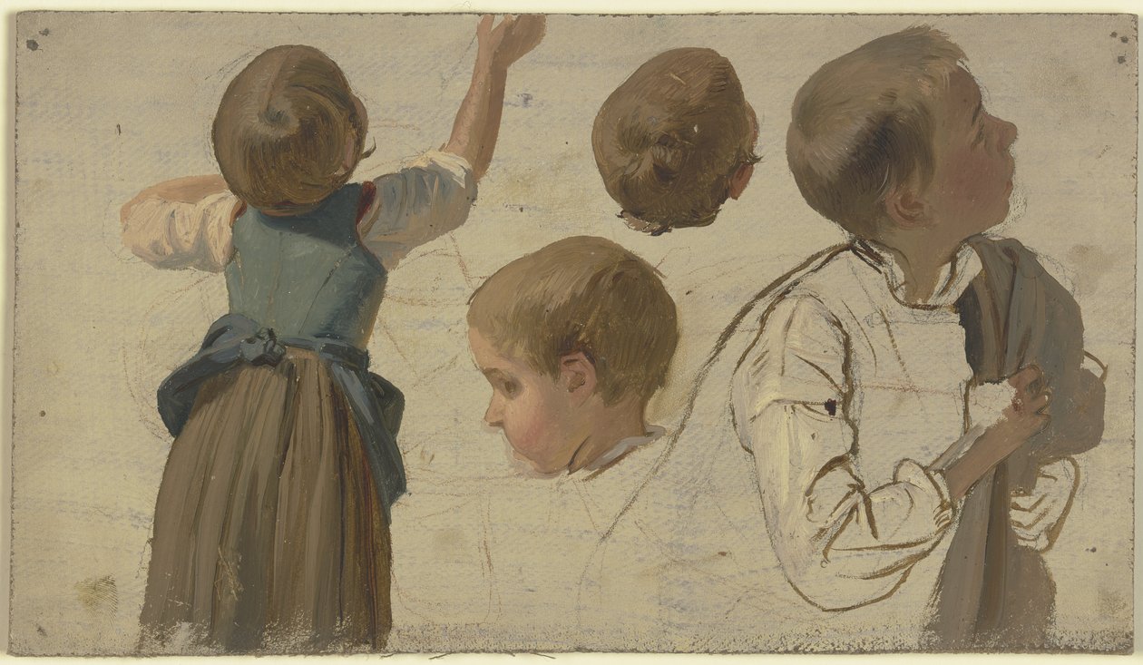 Studies van een kind door Jakob Becker