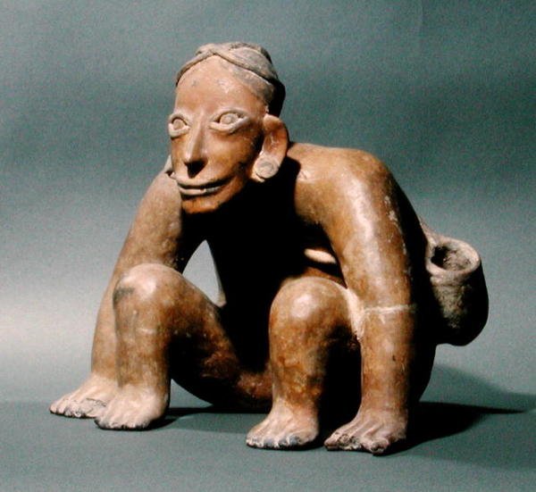 Statuette uit Jalisco, Mexico, 300 v.Chr. - 500 n.Chr. door Jalisco Jalisco