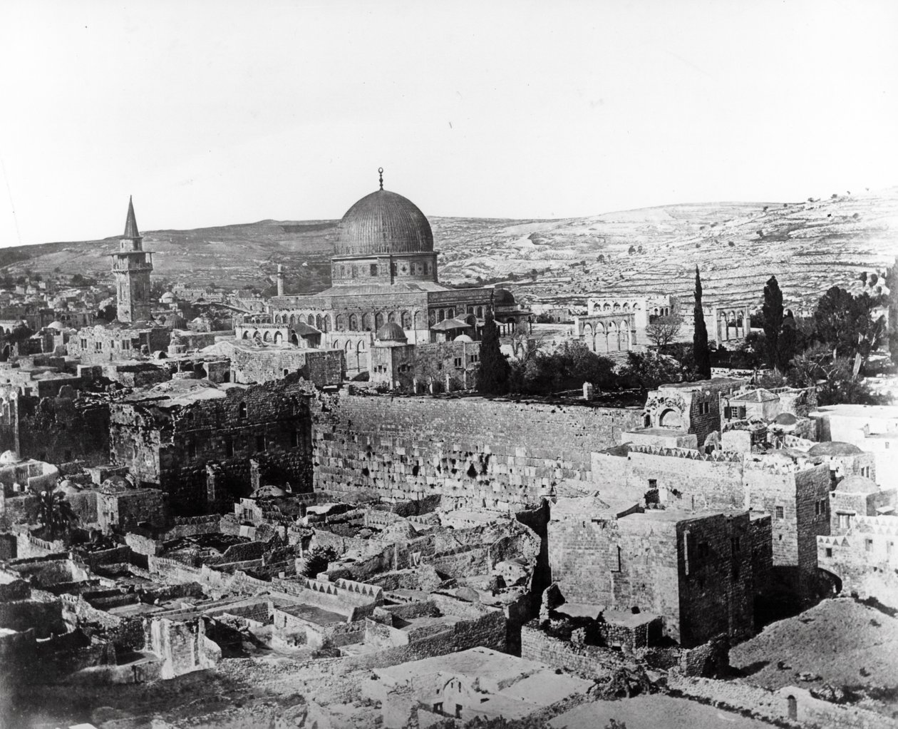 Rotskoepel, 1857 door Felice Beato