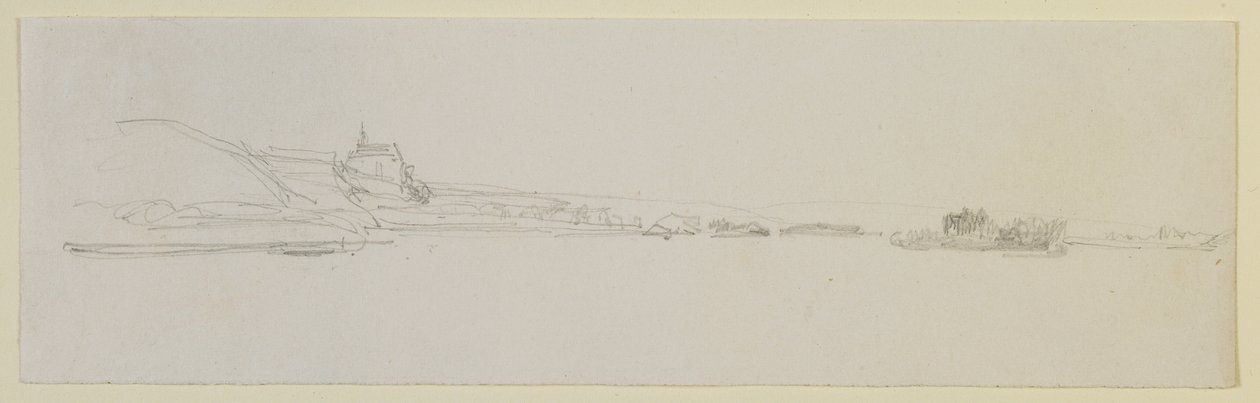 Pfalz, 1858 door James Abbott McNeill Whistler