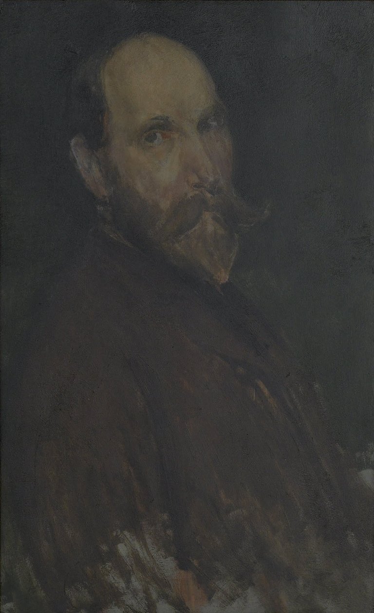 Portret van Charles Lang Freer door James Abbott McNeill Whistler