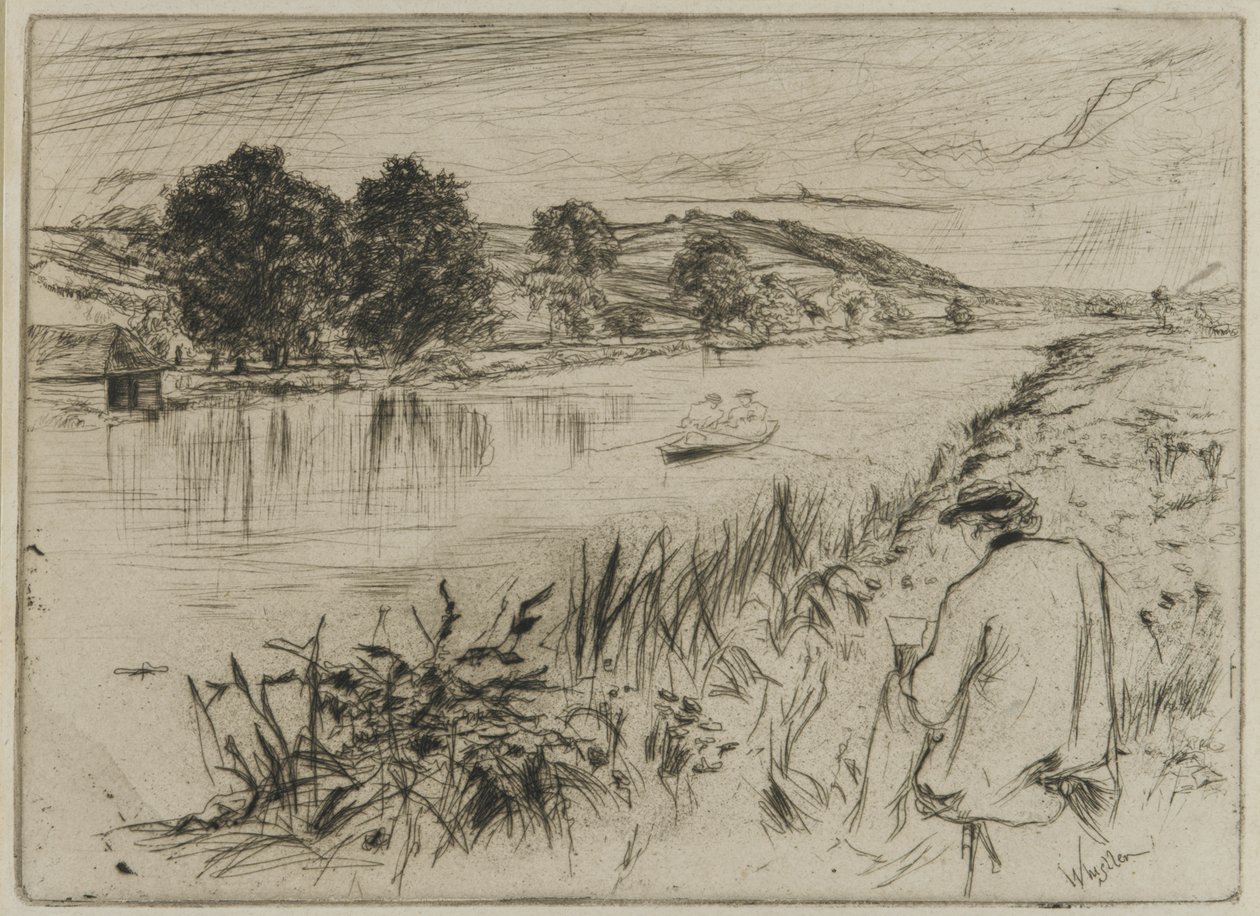 Schetsen, nr. 1, 1861 door James Abbott McNeill Whistler
