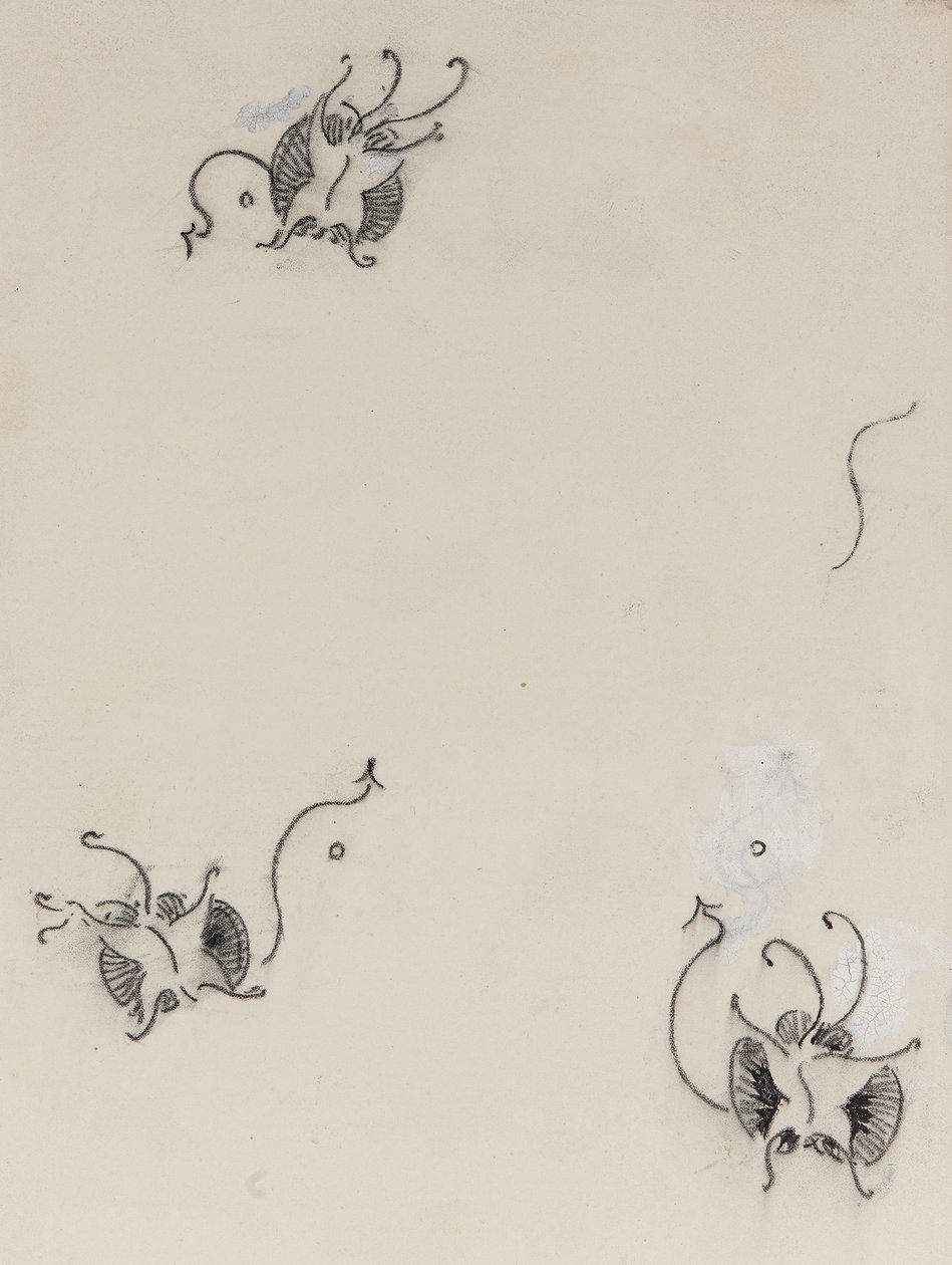 Drie Whistler-vlinders door James Abbott McNeill Whistler