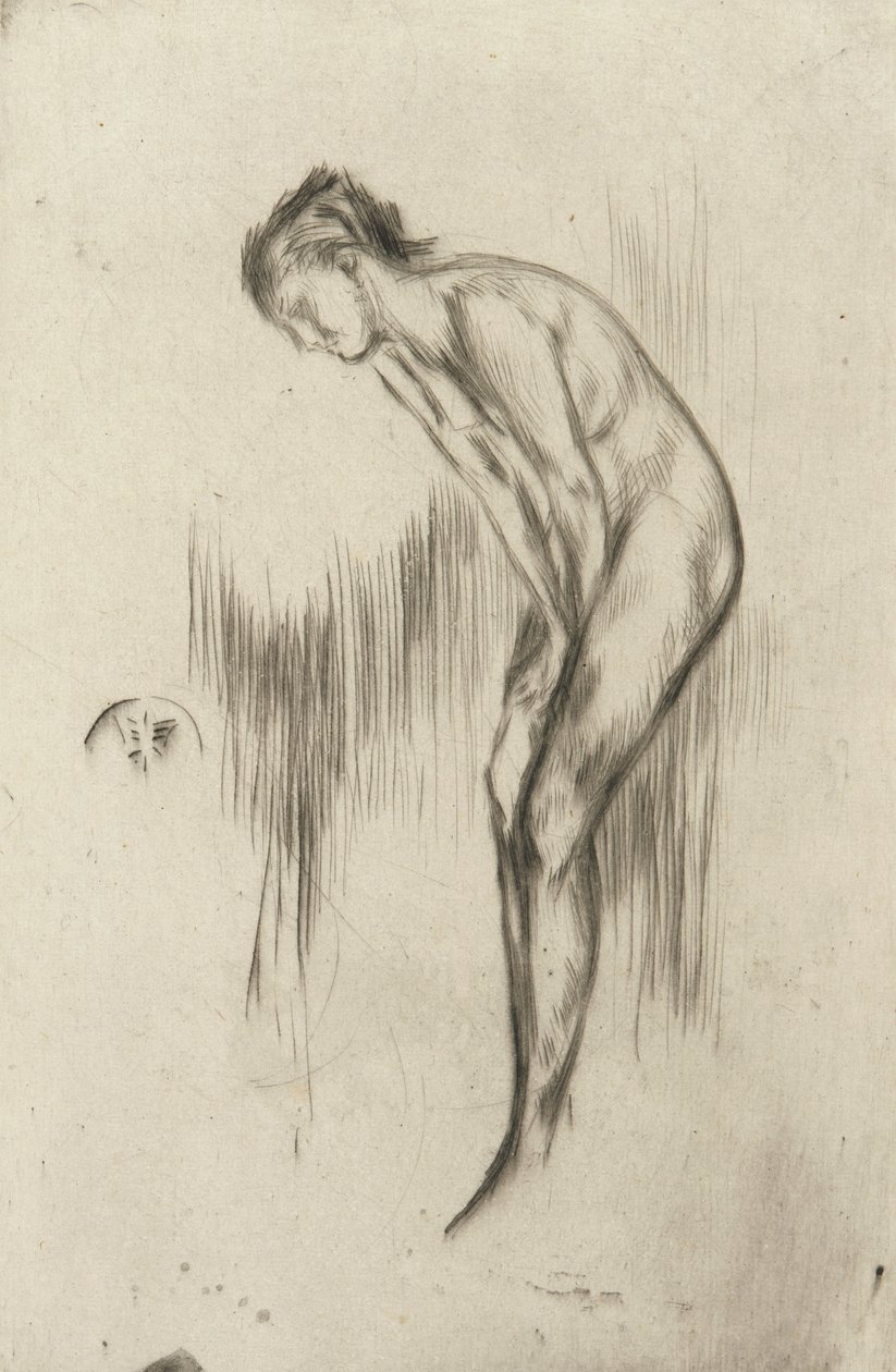 Tillie, een model, 1873 door James Abbott McNeill Whistler