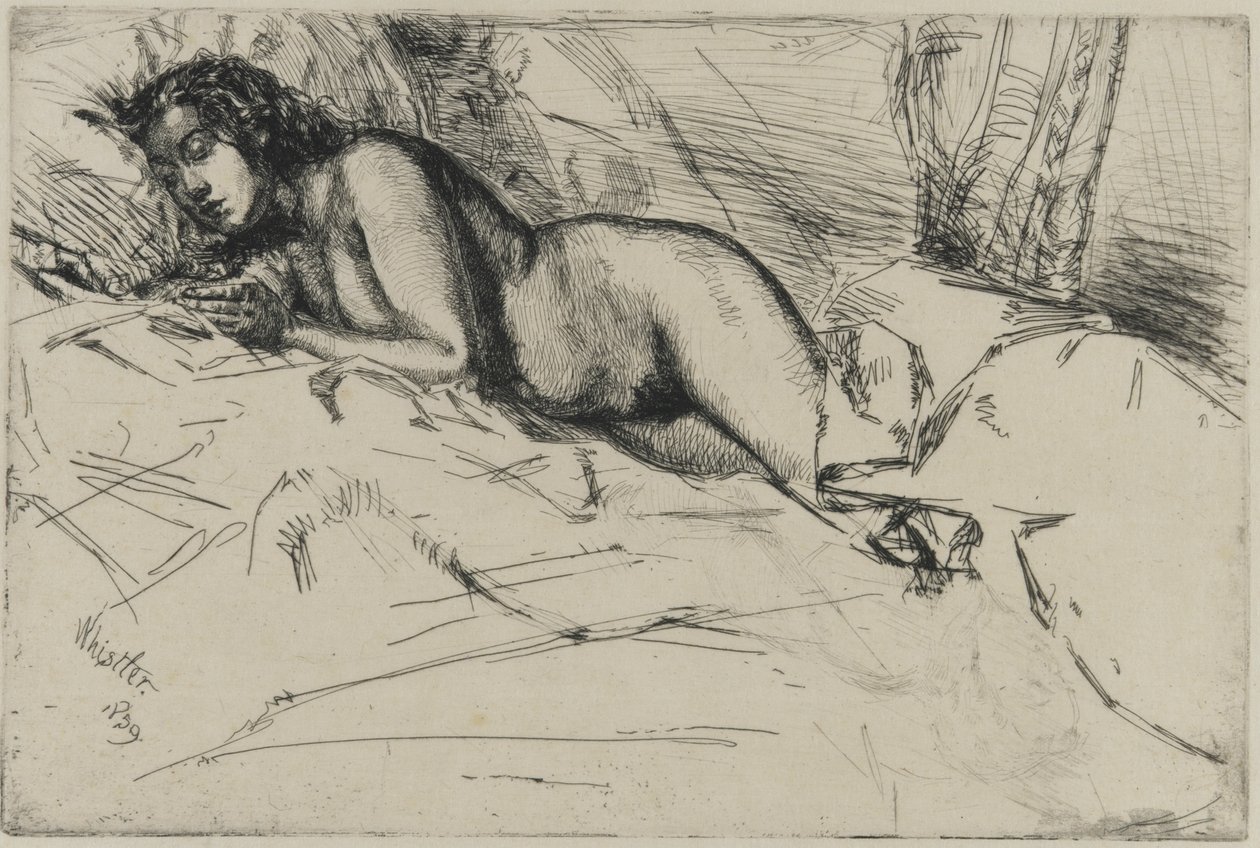 Venus, 1859 door James Abbott McNeill Whistler