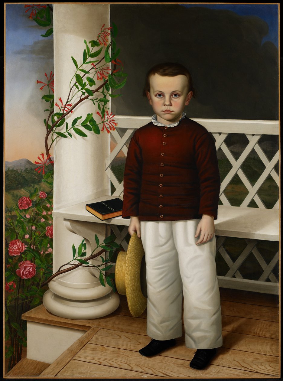 Portret van een jongen, 1856 door James B. Read