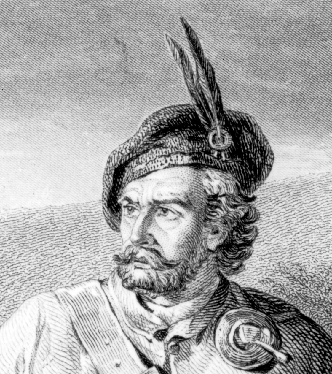 Rob Roy scheidt duelisten Rashleigh en Francis Osbaldistone (detail) door James Blake McDonald