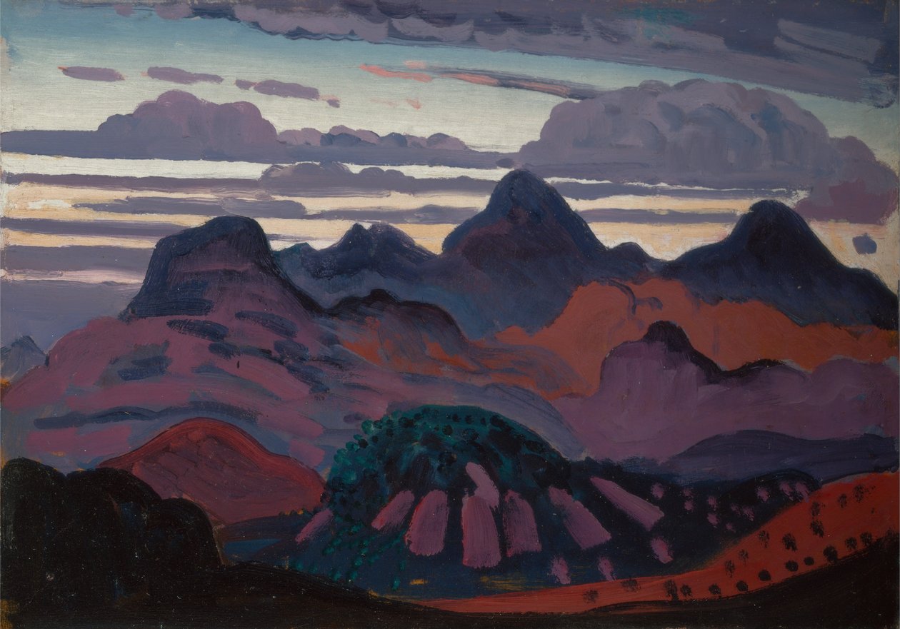 Diepe Schemering, Pyreneeën door James Dickson Innes