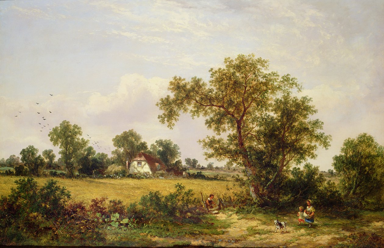 Essex landschap | James Edwin Meadows | Kunstafdruk