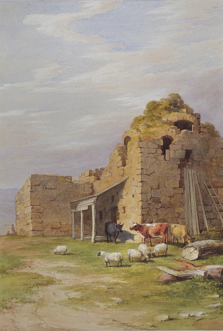Colqhouny Castle, 1841 door James Giles