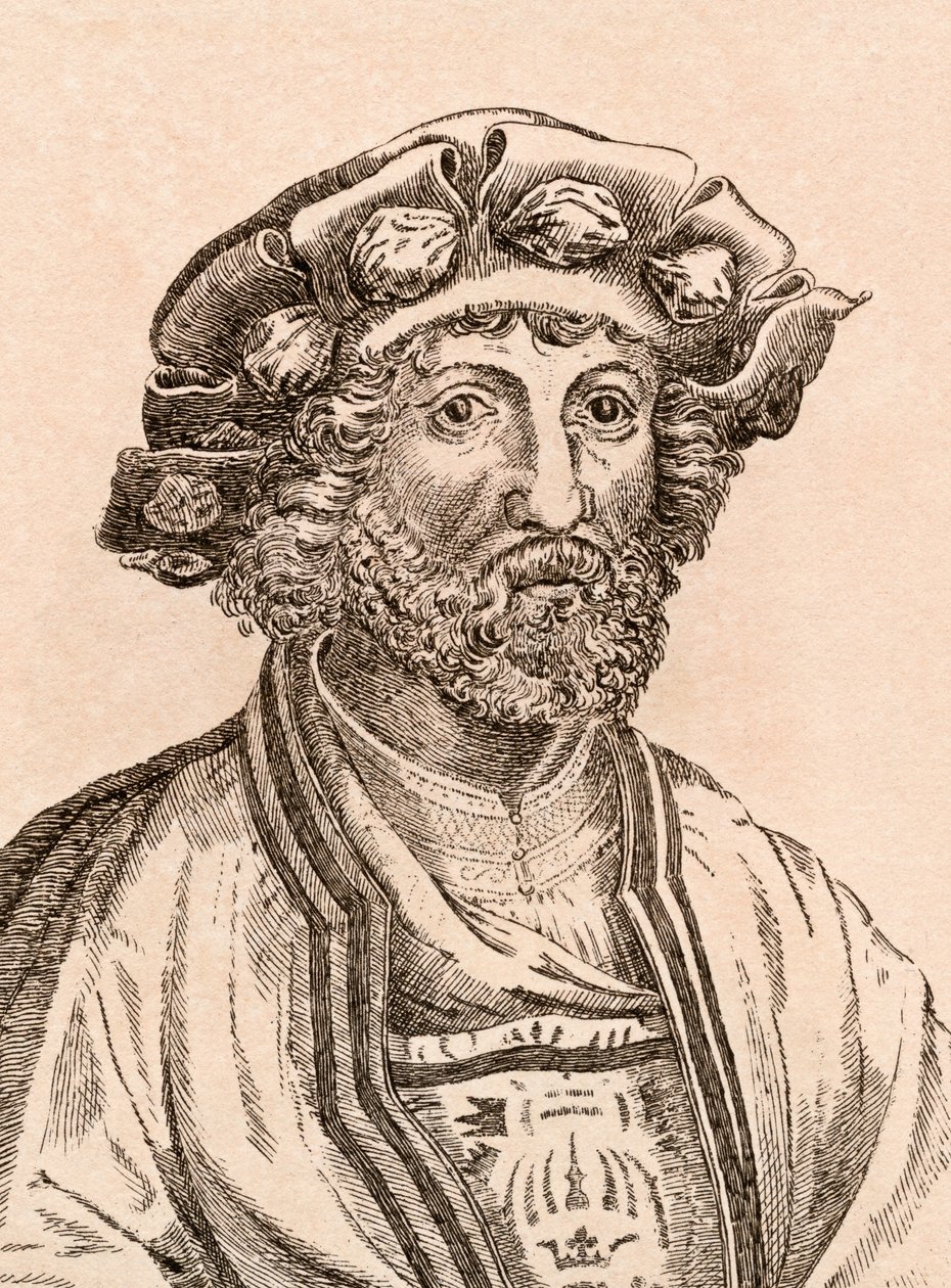 Jan Mabuse, illustratie uit 