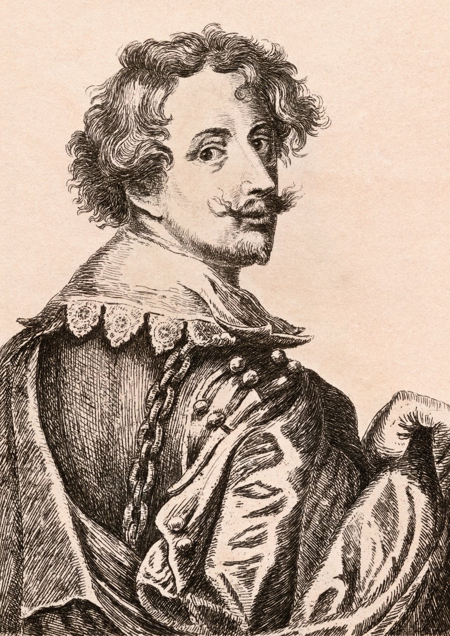 Sir Anthony van Dyck, illustratie uit 