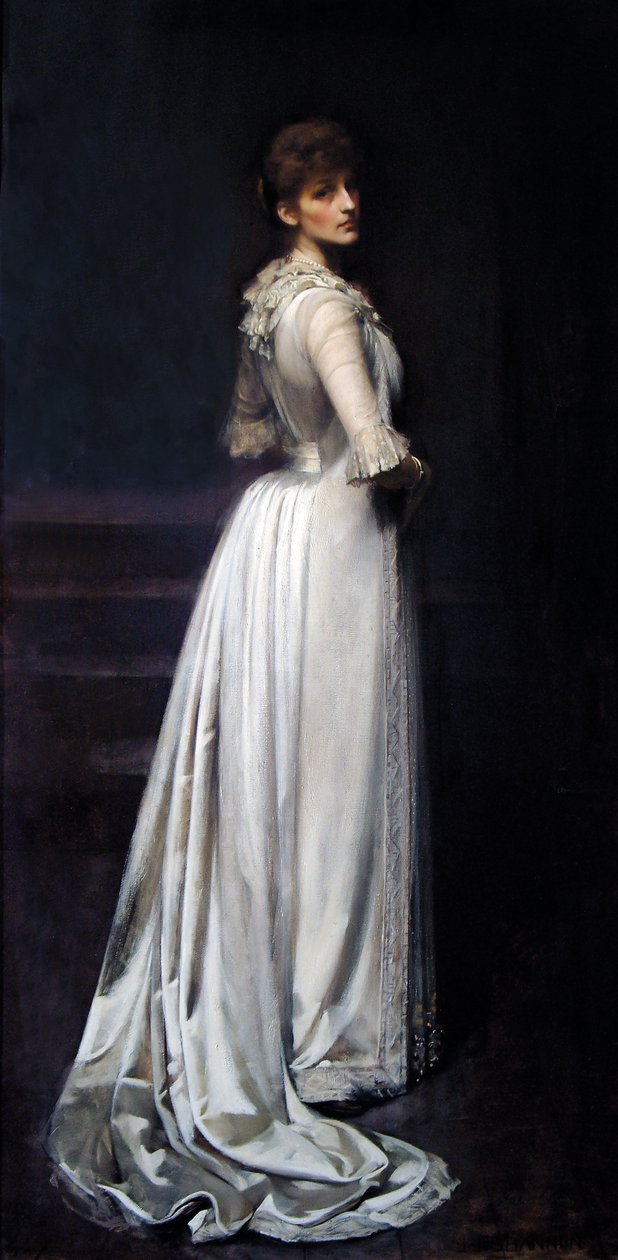 Violet, Hertogin van Rutland, 1889 door James Jebusa Shannon