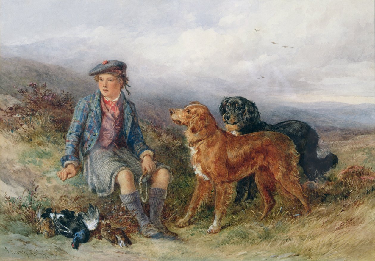 De Jonge Ghillie, 1871 door James Jnr Hardy