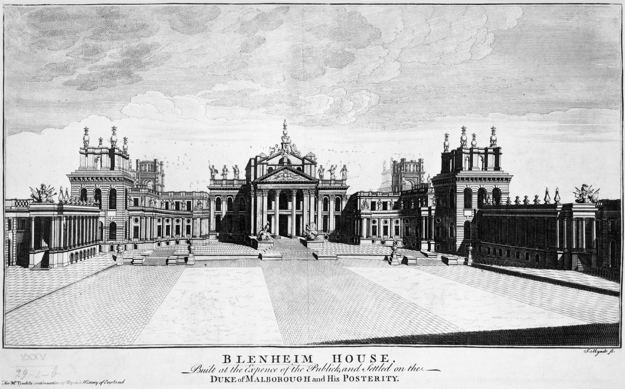 Blenheim Paleis door James Mynde