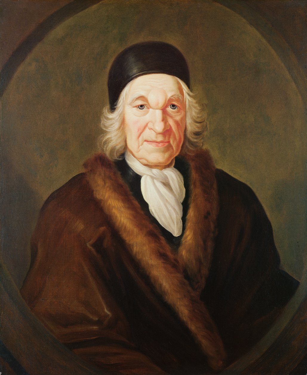 Portret van Charles de Marquetel de Saint-Evremond (c.1613-1703) c.1701 door James Parmentier