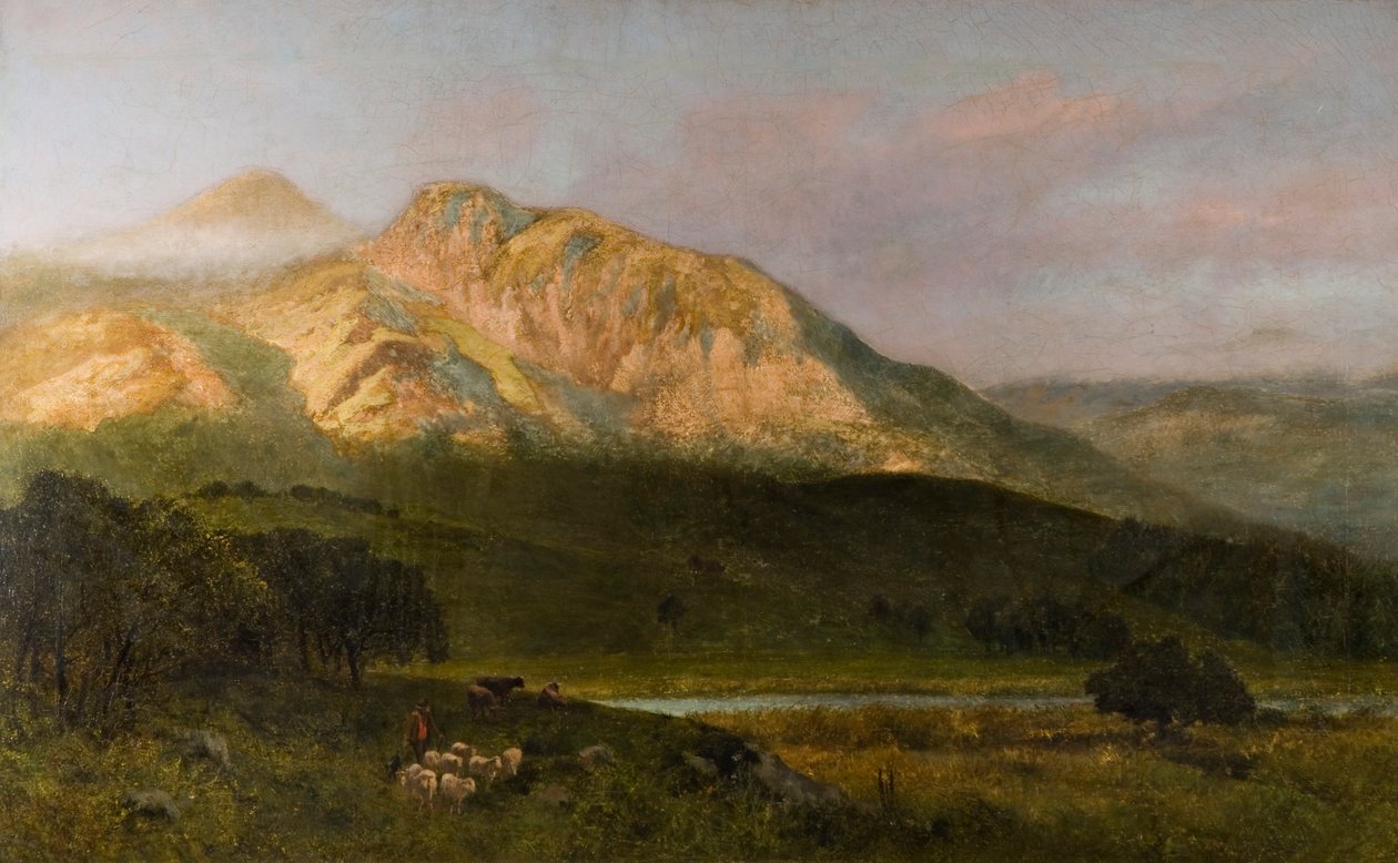 Zonsopgang op Loughrigg, Cumbria door James Peel