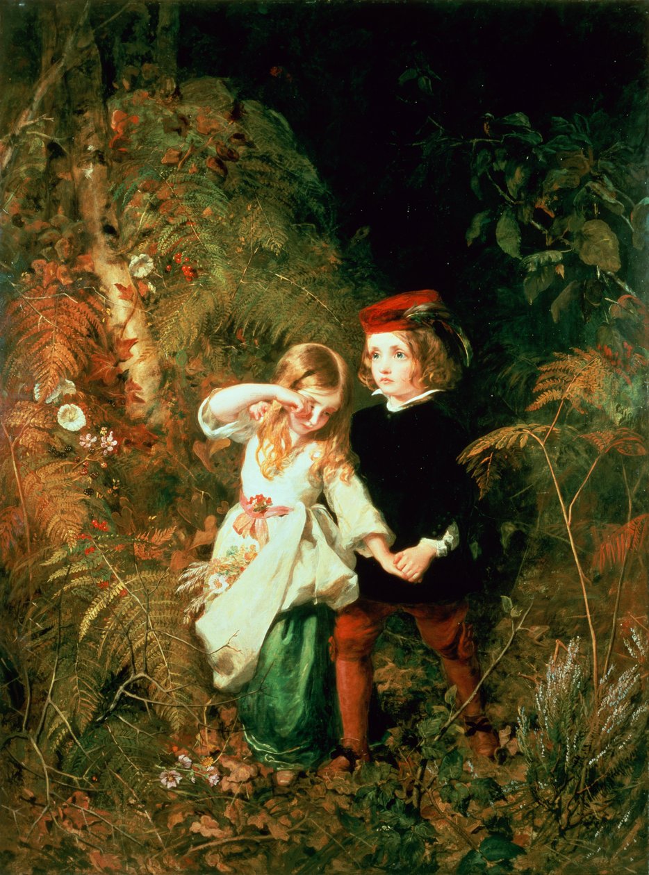 Kinderen in het bos door James Sant