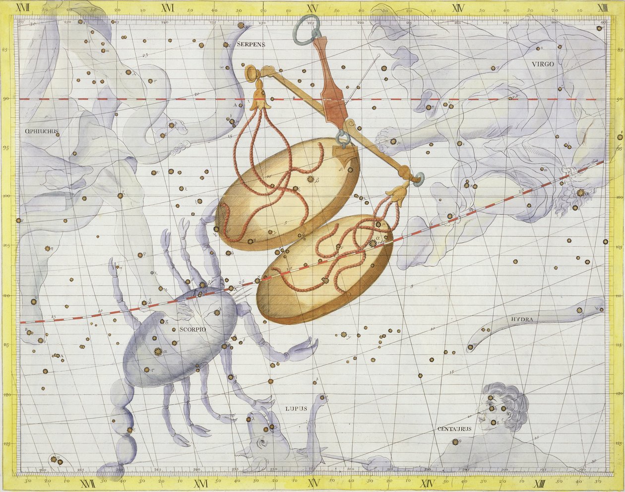 Constellatie van Weegschaal, plaat 7 uit 