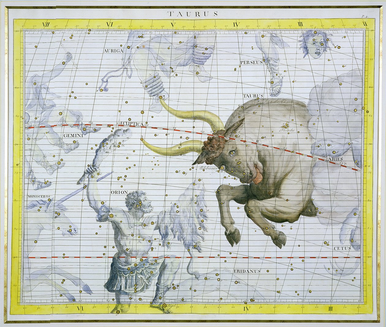 Constellatie van Stier, plaat 2 uit 