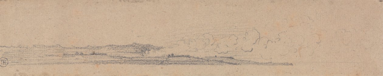 Wolkstudie door James Ward